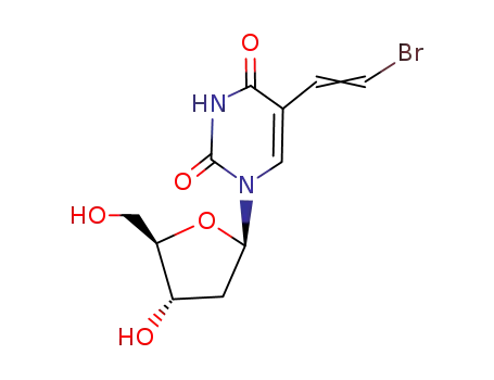 Molecular Structure of 82768-44-3 (BRIVUDINE)