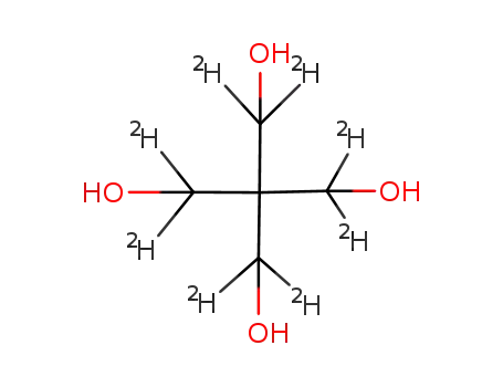 Molecular Structure of 82414-60-6 (Pentaerythritol-d8)