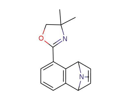 Molecular Structure of 82946-69-8 (5-(4,4-dimethyl-4,5-dihydro-1,3-oxazol-2-yl)-9-methyl-1,4-dihydro-1,4-epiminonaphthalene)