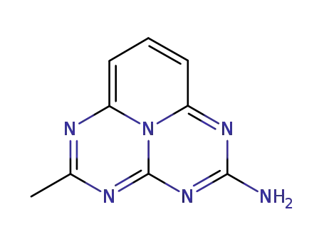 Molecular Structure of 82501-06-2 (5-methyl-1,3,4,6,9b-pentaazaphenalen-2-amine)