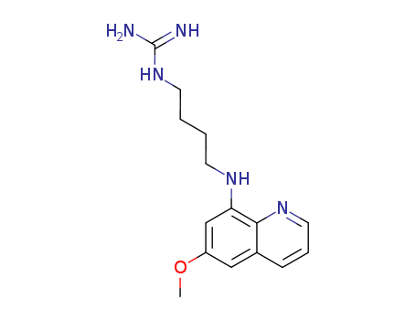 Guanidine,N-[4-[(6-methoxy-8-quinolinyl)amino]butyl]- cas  88755-57-1