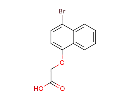 Molecular Structure of 82746-69-8 (2-(4-broMonaphthalen-1-yloxy)acetic acid)