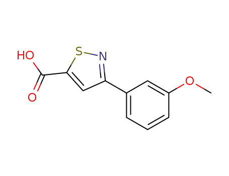 5-이소티아졸카르복실산, 3-(3-메톡시페닐)-