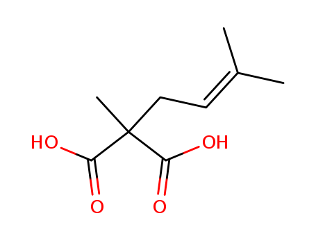 Propanedioic acid,methyl(3-methyl-2-butenyl)-