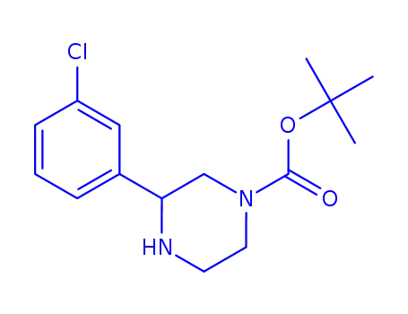 tert-부틸 3-(3-클로로페닐)피페라진-1-카르복실레이트