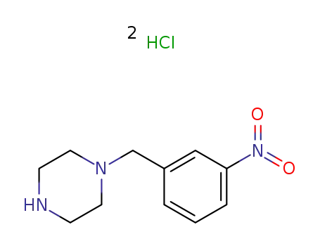 1- (3- 니트로 벤질) 피페 라진 디 하이드로 클로라이드