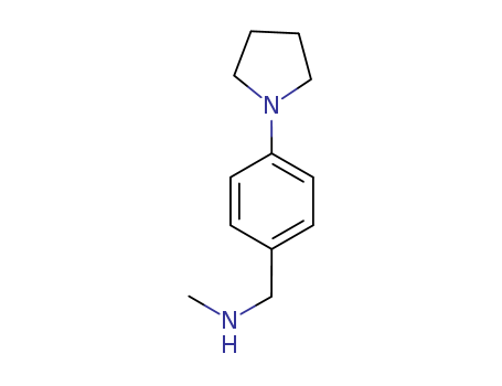 N-Methyl-1-(4-(pyrrolidin-1-yl)phenyl)methanamine