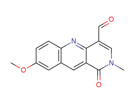 8-METHOXY-2-METHYL-1-OXO-1,2-DIHYDROBENZO[B]-1,6-NAPHTHYRIDINE-4-CARBALDEHYDE