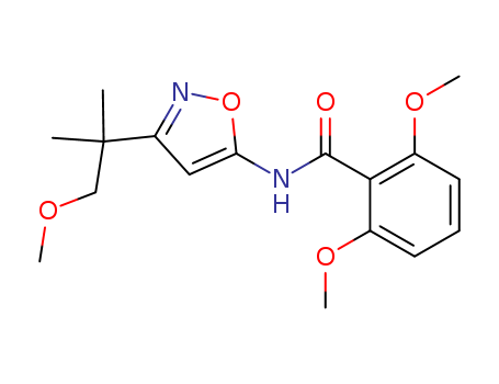 2,6-DIMETHOXY-N-(3-(2-METHOXY-TERT-BUTYL)-5-ISOXAZOLYL)BENZANAM IDE