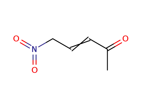 Molecular Structure of 82781-94-0 (3-Penten-2-one, 5-nitro- (9CI))