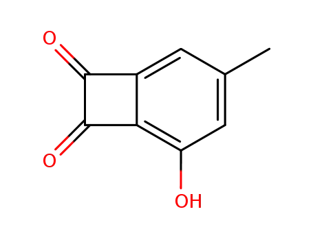 Molecular Structure of 82431-23-0 (2-hydroxy-4-methylbicyclo[4.2.0]octa-1,3,5-triene-7,8-dione)