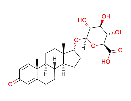 Molecular Structure of 827019-67-0 (17α-Boldenone Glucuronide)
