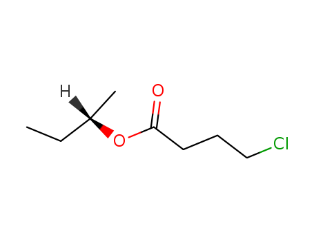 Butanoic acid, 4-chloro-, 1-methylpropyl ester