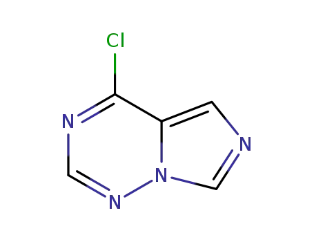 Molecular Structure of 889945-79-3 (4-Chloroimidazo[1,5-f][1,2,4]triazine)