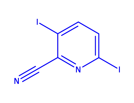 2-Cyano-3,6-diiodopyridine