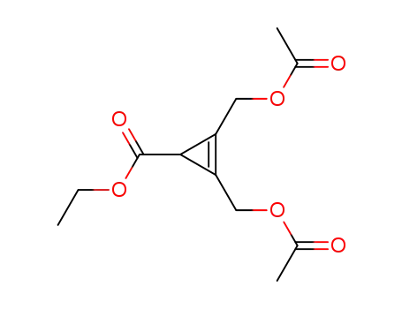 ethyl 1,2-bis(acetoxymethyl)cyclopropene-3-carboxylate