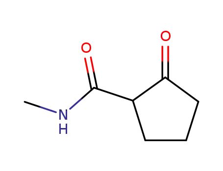 Molecular Structure of 82634-76-2 (Cyclopentanecarboxamide, N-methyl-2-oxo- (6CI,9CI))