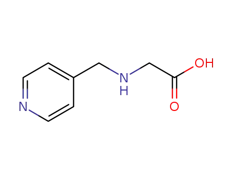Molecular Structure of 88720-65-4 (Glycine, N-(4-pyridinylmethyl)- (9CI))