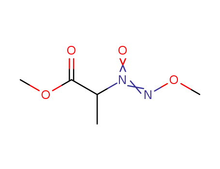 프로판산, 2-(메톡시-NNO-아족시)-, 메틸 에스테르(9CI)