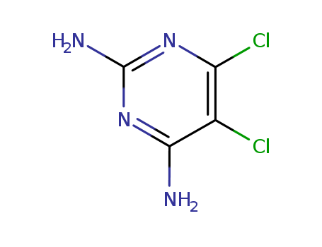 5,6-dichloropyrimidine-2,4-diamine cas  89033-89-6