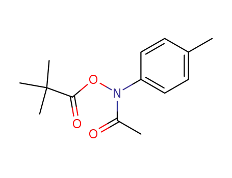 N-[(2,2-dimethylpropanoyl)oxy]-N-(4-methylphenyl)acetamide