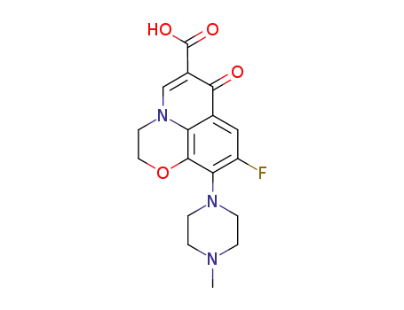 Molecular Structure of 82419-46-3 (desmethylofloxacin)