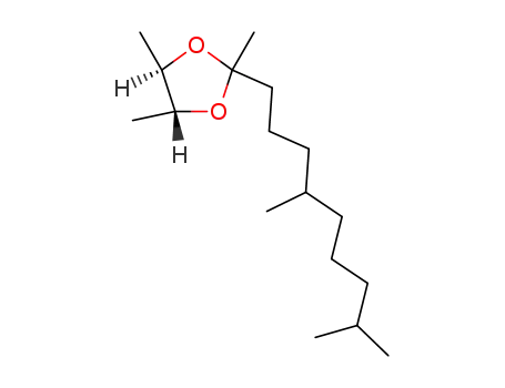 (4R,5R)-2<(RS)-4,8-Dimethylnonyl>-2,4,5-trimethyl-1,3-dioxolan