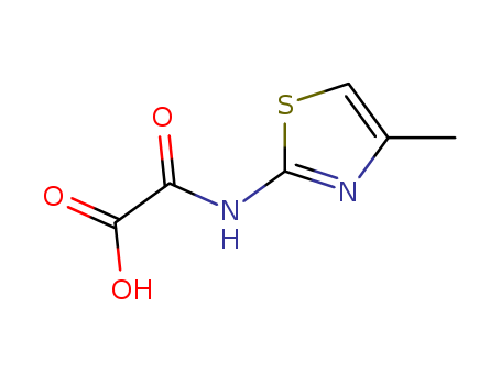 [(4-methyl-1,3-thiazol-2-yl)amino](oxo)acetic acid(SALTDATA: FREE)