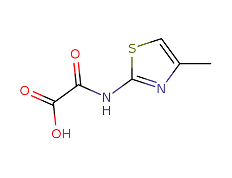 Molecular Structure of 82514-68-9 ([(4-METHYL-1,3-THIAZOL-2-YL)AMINO](OXO)ACETIC ACID)