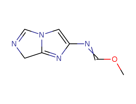 Methyl 7H-imidazo(1,5-a)imidazol-2-ylimidoformate cas  88945-42-0