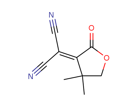 Propanedinitrile,2-(dihydro-4,4-dimethyl-2-oxo-3(2H)-furanylidene)- cas  82698-94-0