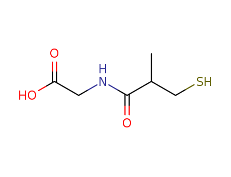 N-(3-Mercapto-2-methylpropanoyl)glycine