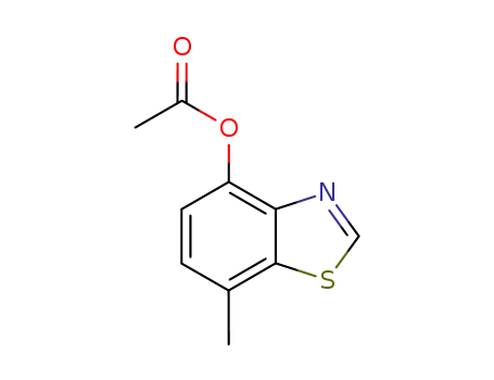 4-Benzothiazolol,7-methyl-,acetate(ester)(9CI)