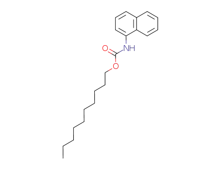 Molecular Structure of 88794-66-5 (decyl naphthalen-1-ylcarbamate)