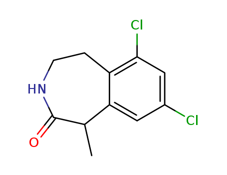 2H-3-Benzazepin-2-one, 6,8-dichloro-1,3,4,5-tetrahydro-1-methyl-