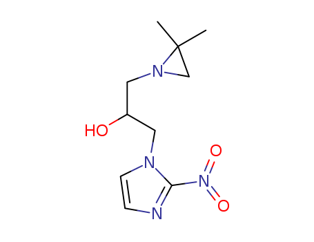 alpha-((2,2-Dimethyl-1-aziridinyl)methyl)-2-nitro-1H-imidazole-1-ethanol cas  88876-92-0