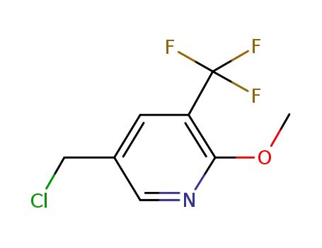 5-(Chloromethyl)-2-methoxy-3-(trifluoromethyl)pyridine