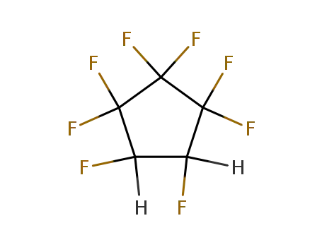 Molecular Structure of 828-35-3 (1H,2H-OCTAFLUOROCYCLOPENTANE)