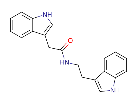 Molecular Structure of 82575-82-4 (N-2-(indol-3-yl)ethyl-indole-3-acetamide)