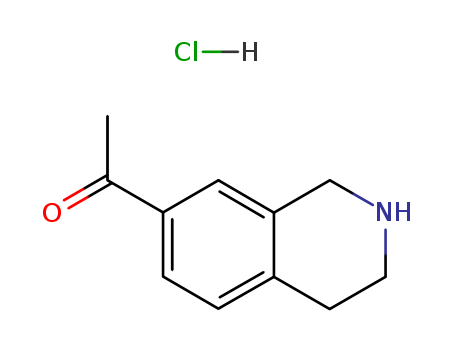 1-(1,2,3,4-Tetrahydroisoquinolin-7-yl)ethanone hydrochloride