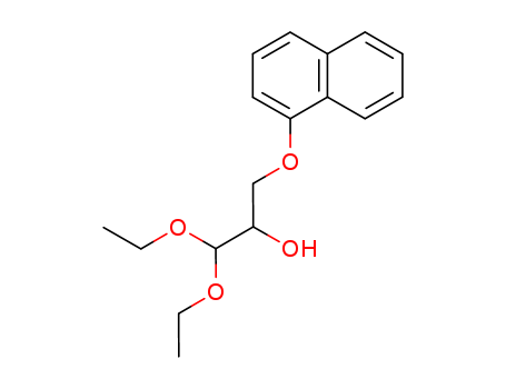 2-Propanol,1,1-diethoxy-3-(1-naphthalenyloxy)-