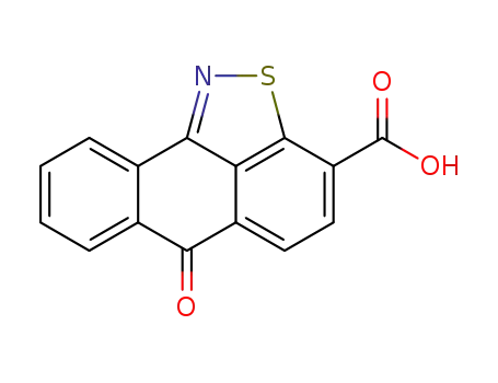 6-Oxo-6H-anthra(9,1-cd)isothiazole-3-carboxylic acid