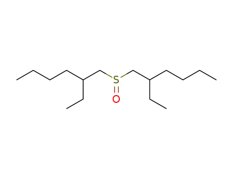 Molecular Structure of 82374-34-3 (BIS(2-ETHYLHEXYL) SULFOXIDE)