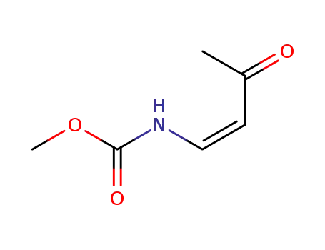 Molecular Structure of 82745-46-8 (Carbamic acid, (3-oxo-1-butenyl)-, methyl ester (9CI))