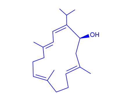 2,4,8,12-Cyclotetradecatetraen-1-ol,5,9,13-trimethyl-2-(1-methylethyl)-, (1S,2Z,4E,8E,12E)-