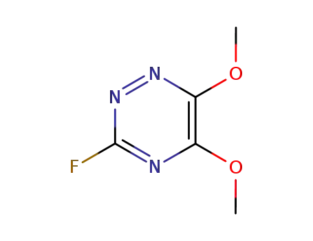 1,2,4-Triazine,3-fluoro-5,6-dimethoxy-(9CI)