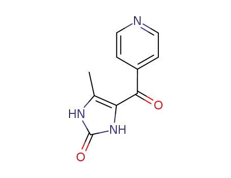 2H-Imidazol-2-one,  1,3-dihydro-4-methyl-5-(4-pyridinylcarbonyl)-