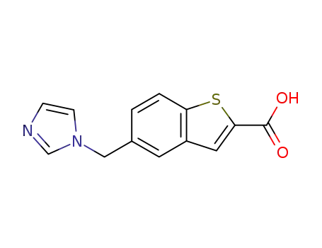 5-(1H-imidazol-1-ylmethyl)-1-benzothiophene-2-carboxylic acid