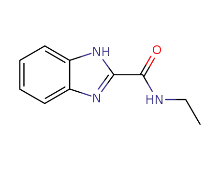 Molecular Structure of 82755-96-2 (1H-Benzimidazole-2-carboxamide,N-ethyl-(9CI))