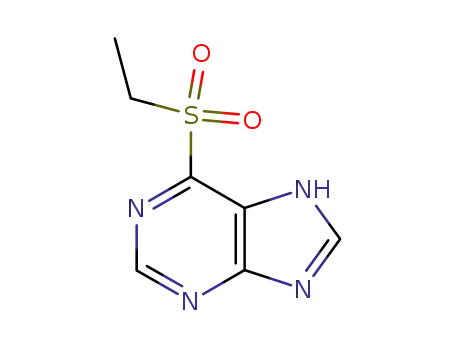 Purine, 6-(ethylsulfonyl)-